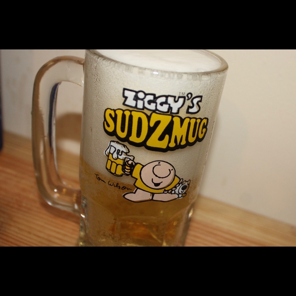 Graphic Ziggy’s Sudzmug Beer Stein